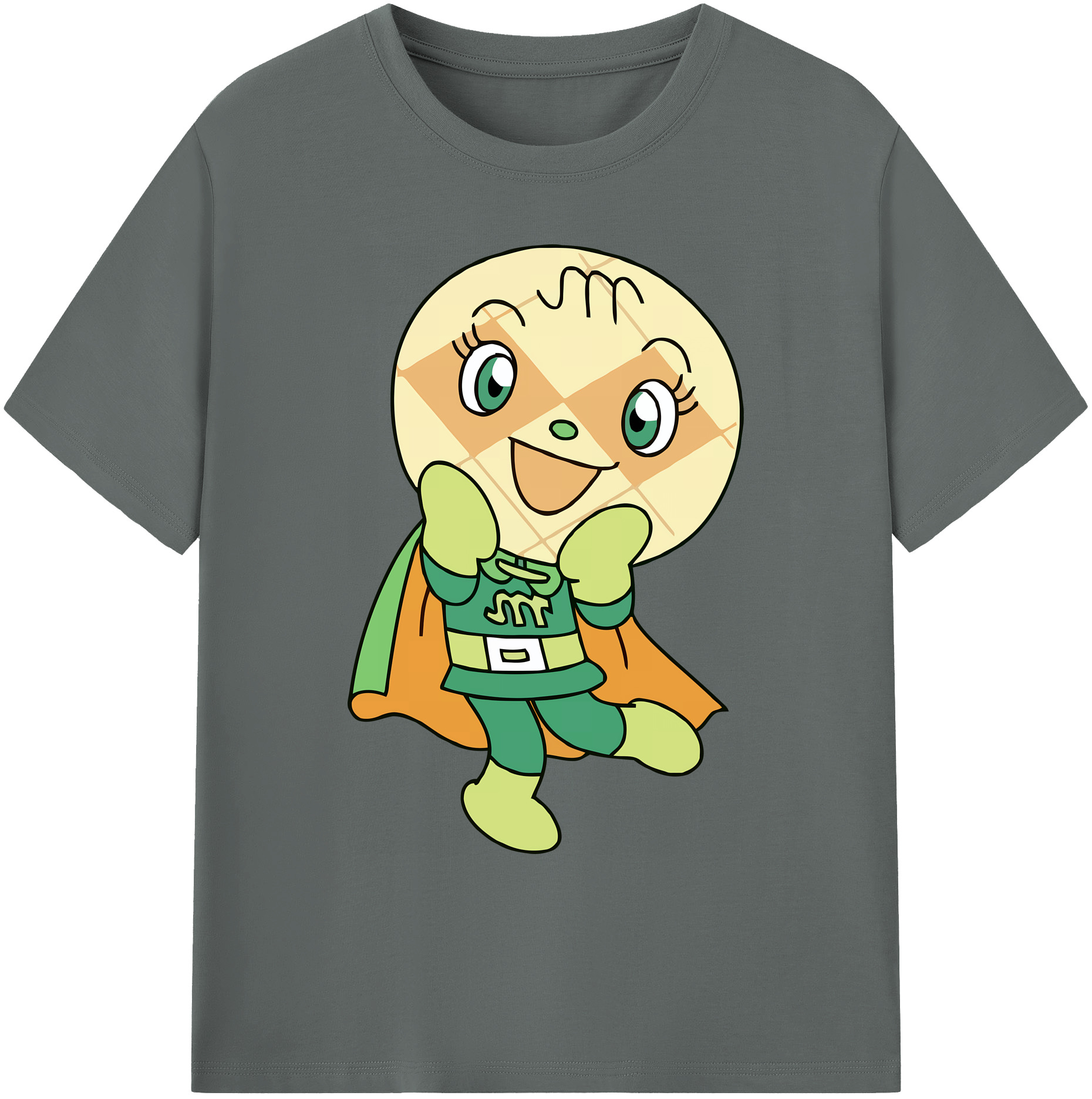 （画像用） アンパンマン Anpanman 綿100％ メンズ半袖Tシャツ｜肌触りやわらか＆通気性